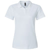 AllPro Women's White Pique Polo