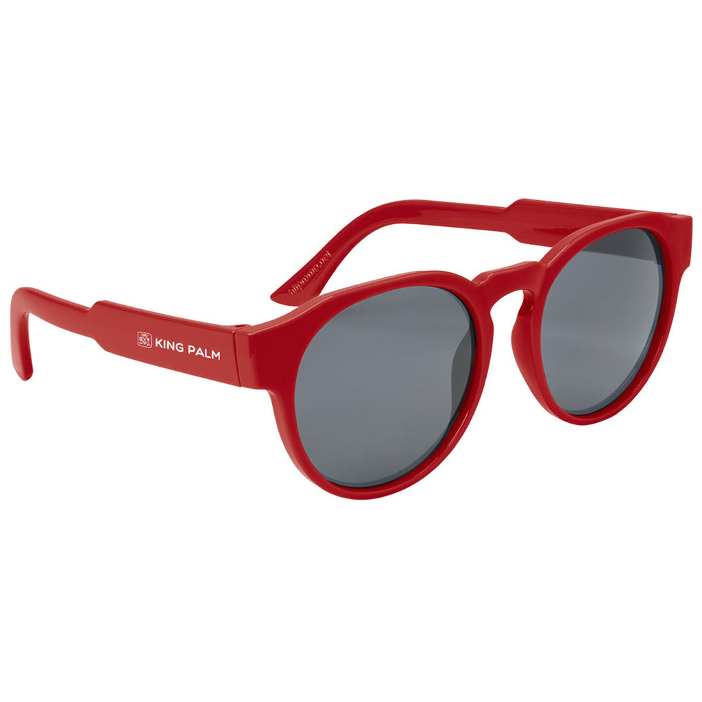 Hit Red Gatsby Recycled Frame Sunglasses