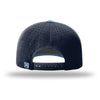 Richardson Navy/Navy/Columbia Blue Laser Perf R-Flex Snapback