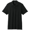 Gildan Men's Black Softstyle Pique Polo