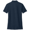 Gildan Women's Navy Softstyle Pique Polo