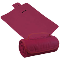 48-Hour Hit Maroon Roll-Up Blanket