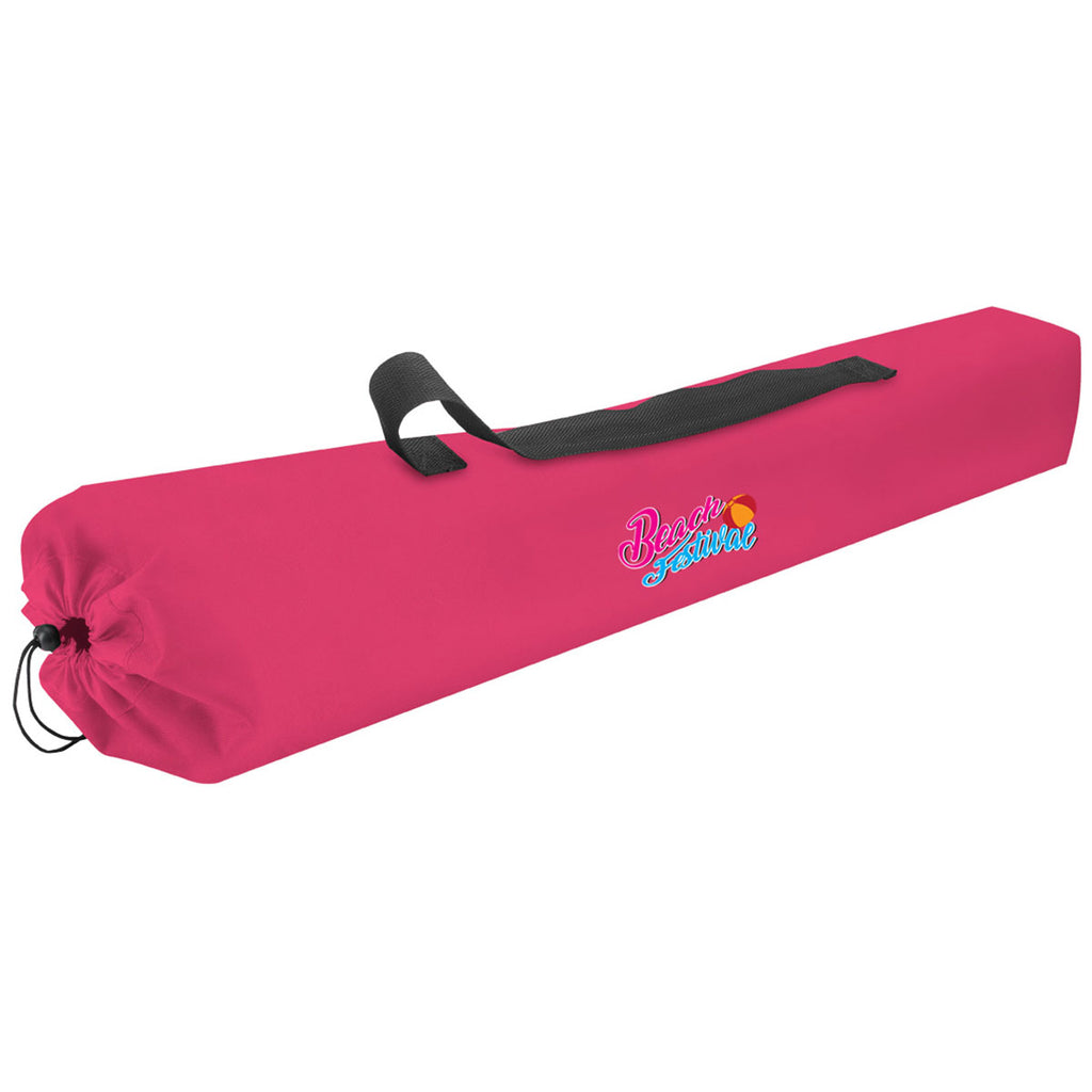 Hit Pink Folding Chair With Carrying Bag