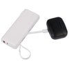 Leed's White UL Listed 10,000 mAh 20W PD Power Bank with AC Plug