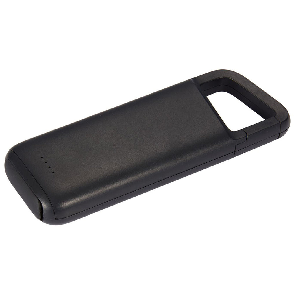 Leed's Black Clip Clap Water Resistant 5000 mAh Power Bank
