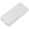 Leed's White Pwr Pal 10000 mAh Power Bank with Integrated Cable