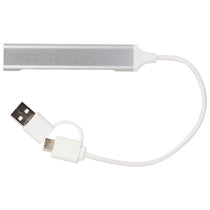 Leed's Silver Recycled Aluminum 4-Port USB-A and C Hub