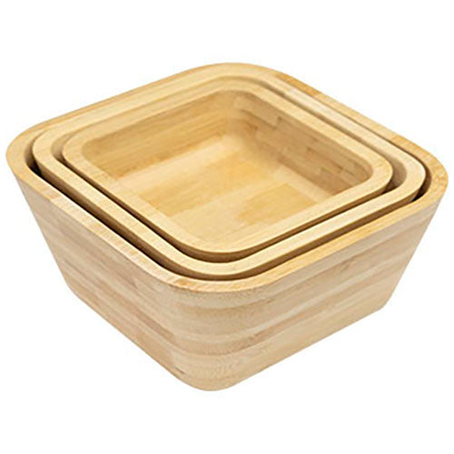 Hit Bamboo Bombay Bamboo Nesting Bowl Set