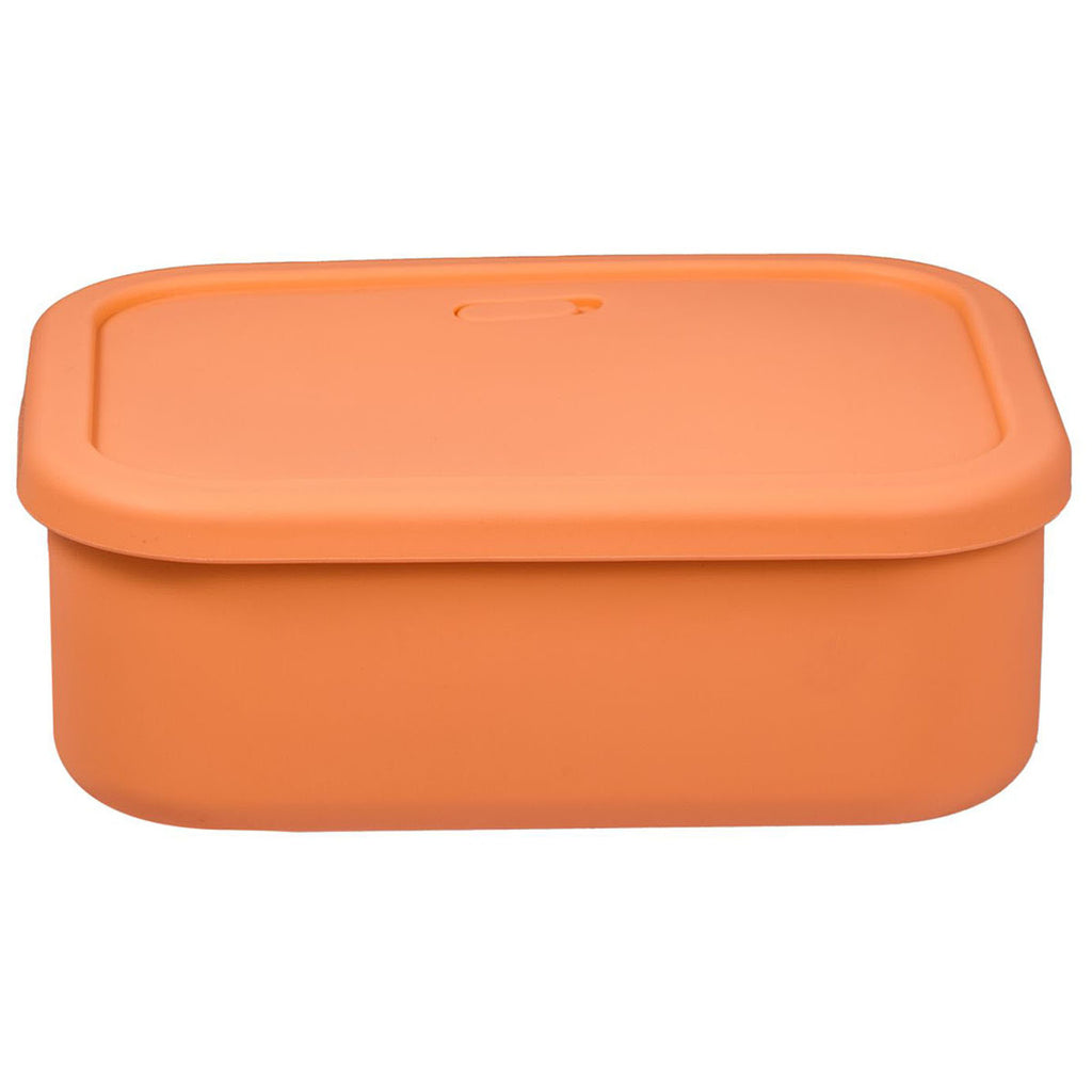 Leed's Melon Silicone Food Storage Box with Air Valve 44oz