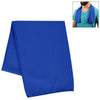 Hit Blue Recycled Pet Cooling Sport Towel