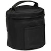 Wellable Black Recycled Round Travel Case