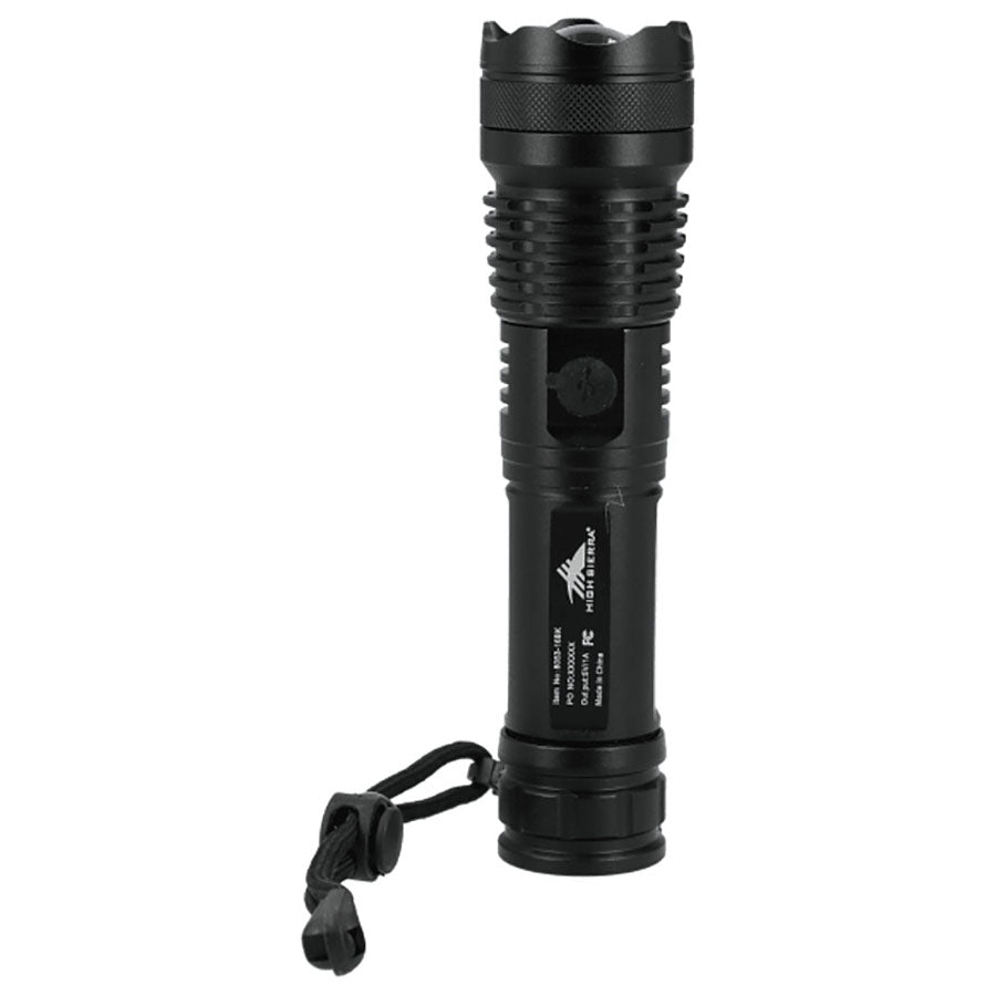 High Sierra Black Eco 200 Lumen LED Flashlight