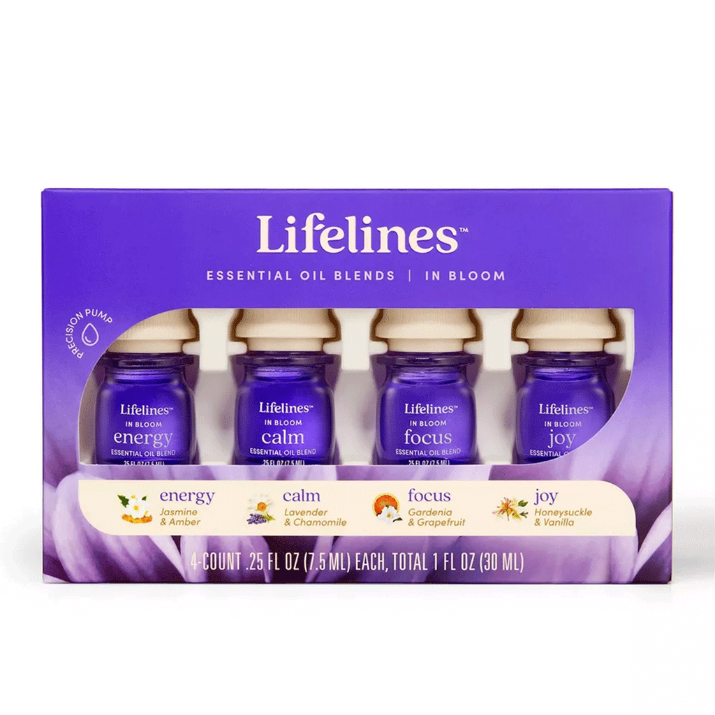 Lifelines Essential Oil Blends 4 Pack - In Bloom