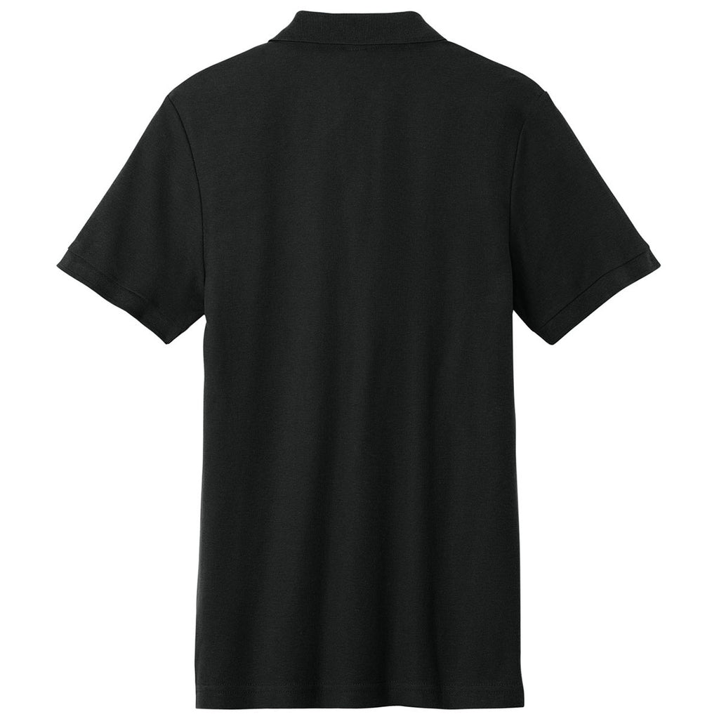 Gildan Men's Black Hammer Pique Polo