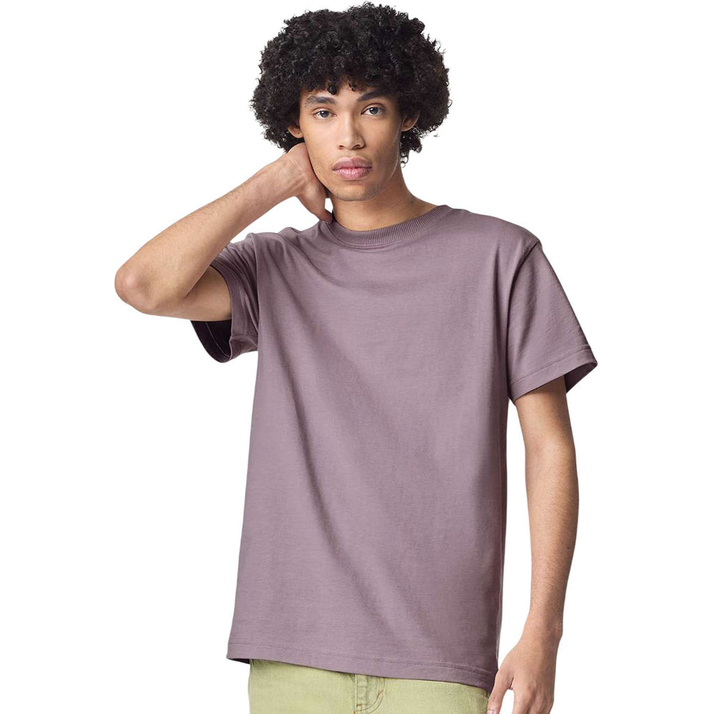 American Apparel Unisex Smokey Violet Super Heavyweight Tee