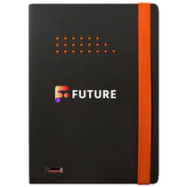 The Smartnotebook Black With Orange Smart Flex