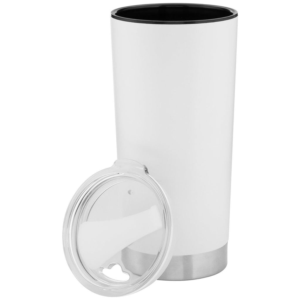 H2Go Matte White Fargo 20oz Stainless Steel Tumbler