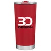 H2Go Matte Red Fargo 20oz Stainless Steel Tumbler