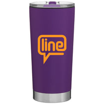 H2Go Matte Royal Purple Fargo 20oz Stainless Steel Tumbler