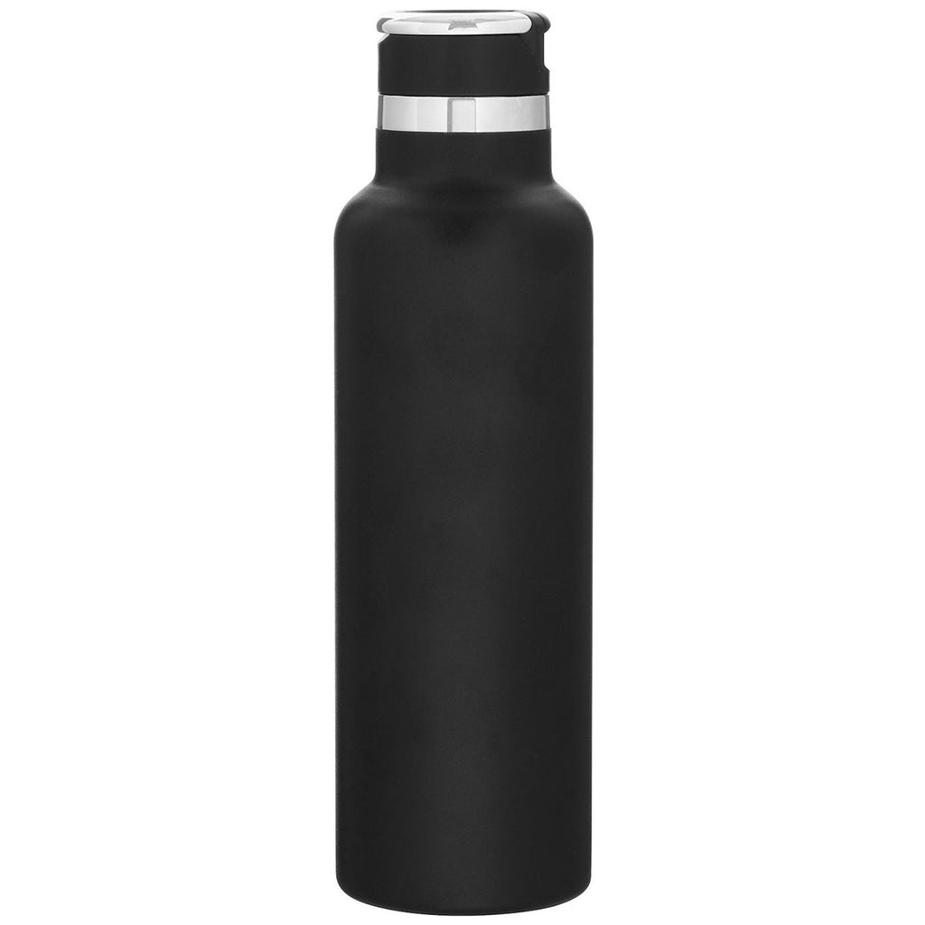 H2Go Matte Black Juno 20oz Stainless Steel Bottle