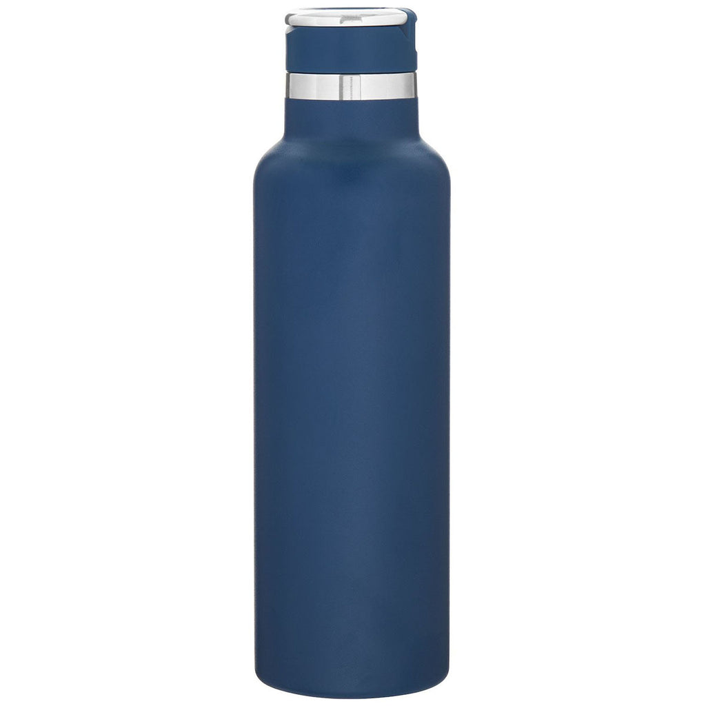 H2Go Matte Navy Juno 20oz Stainless Steel Bottle