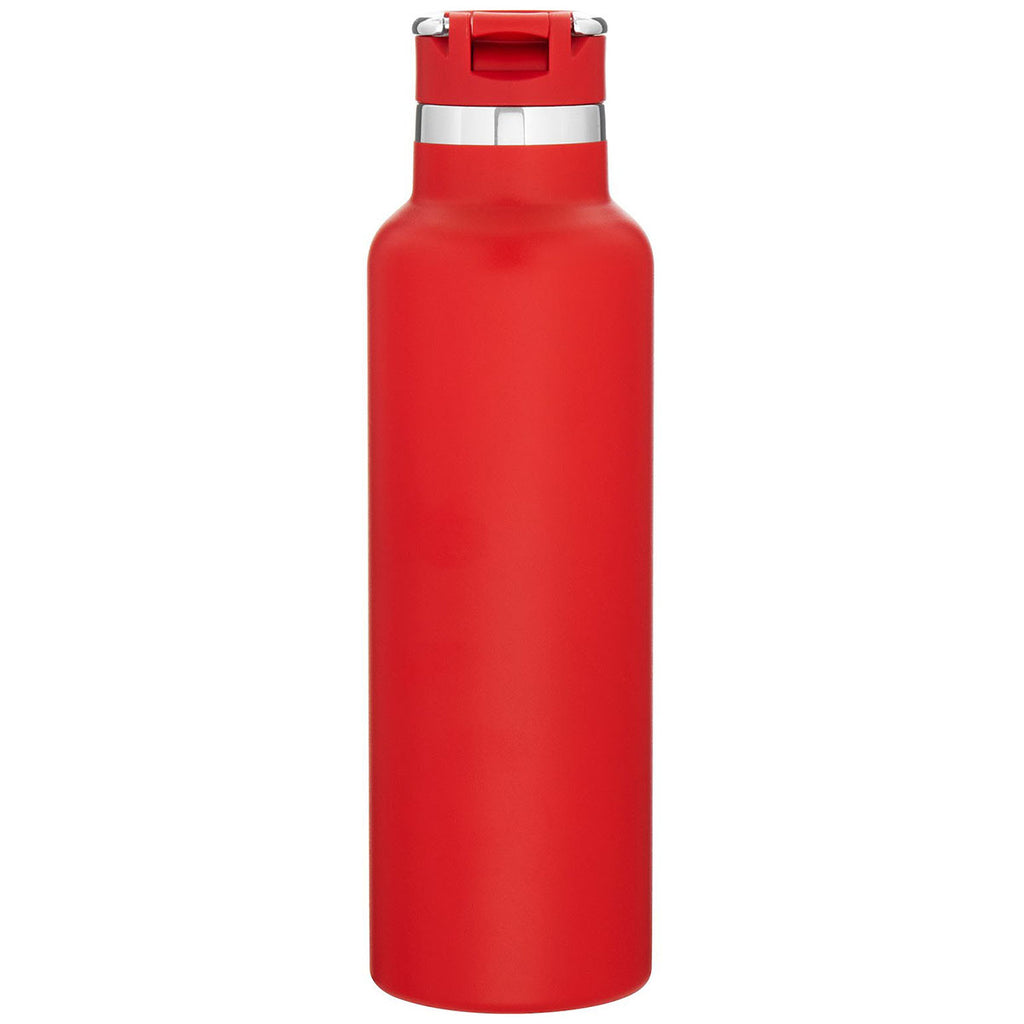 H2Go Matte Red Juno 20oz Stainless Steel Bottle