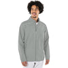 Charles River Men's Ice Grey Skyline Pack-N-Go Full Zip Reflective Jacket