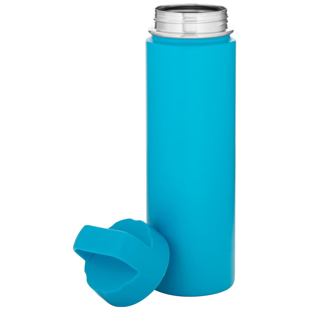 H2Go Matte Aqua Crux 30oz Stainless Steel Bottle