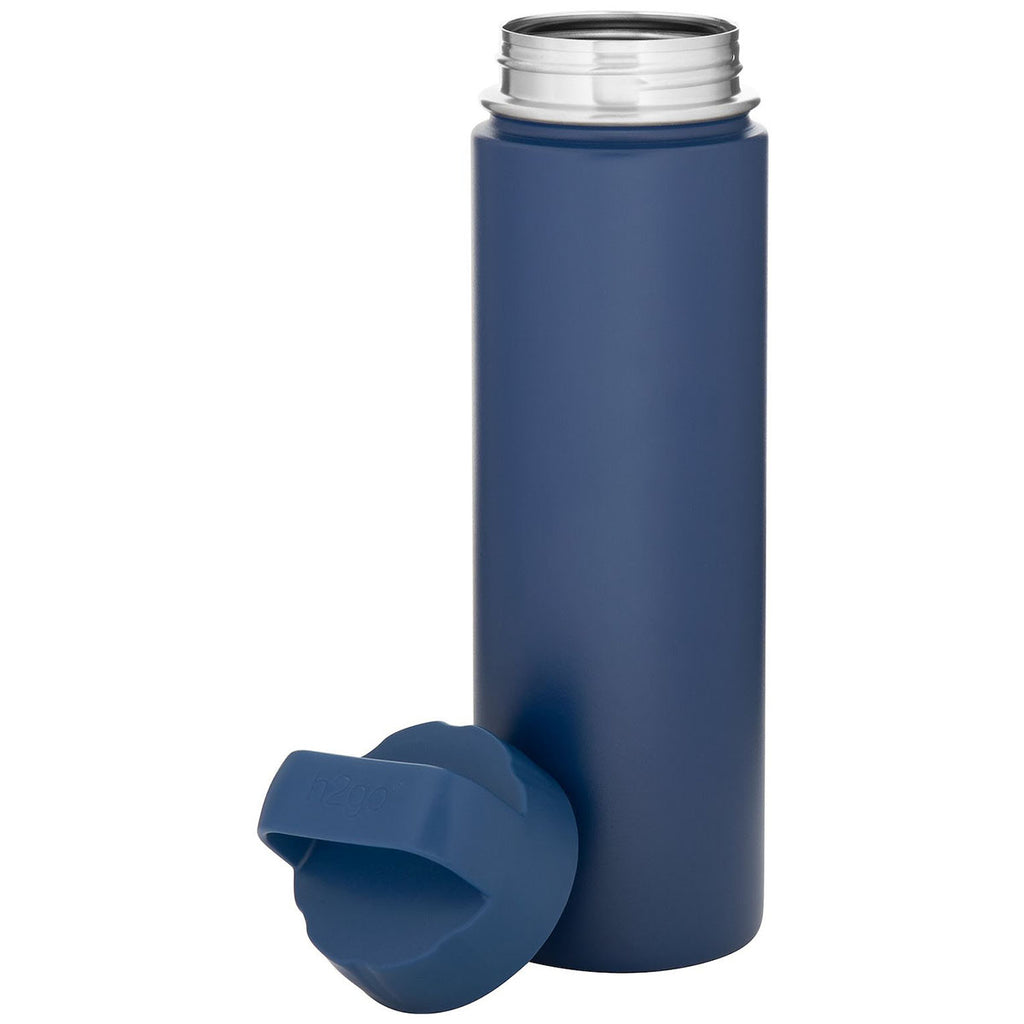 H2Go Matte Navy Crux 30oz Stainless Steel Bottle