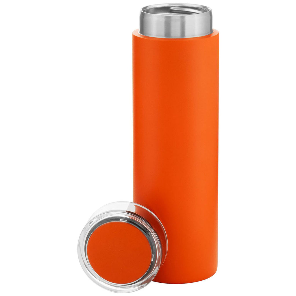 H2Go Matte Orange Rocket 16.9oz Stainless Steel Thermal Bottle