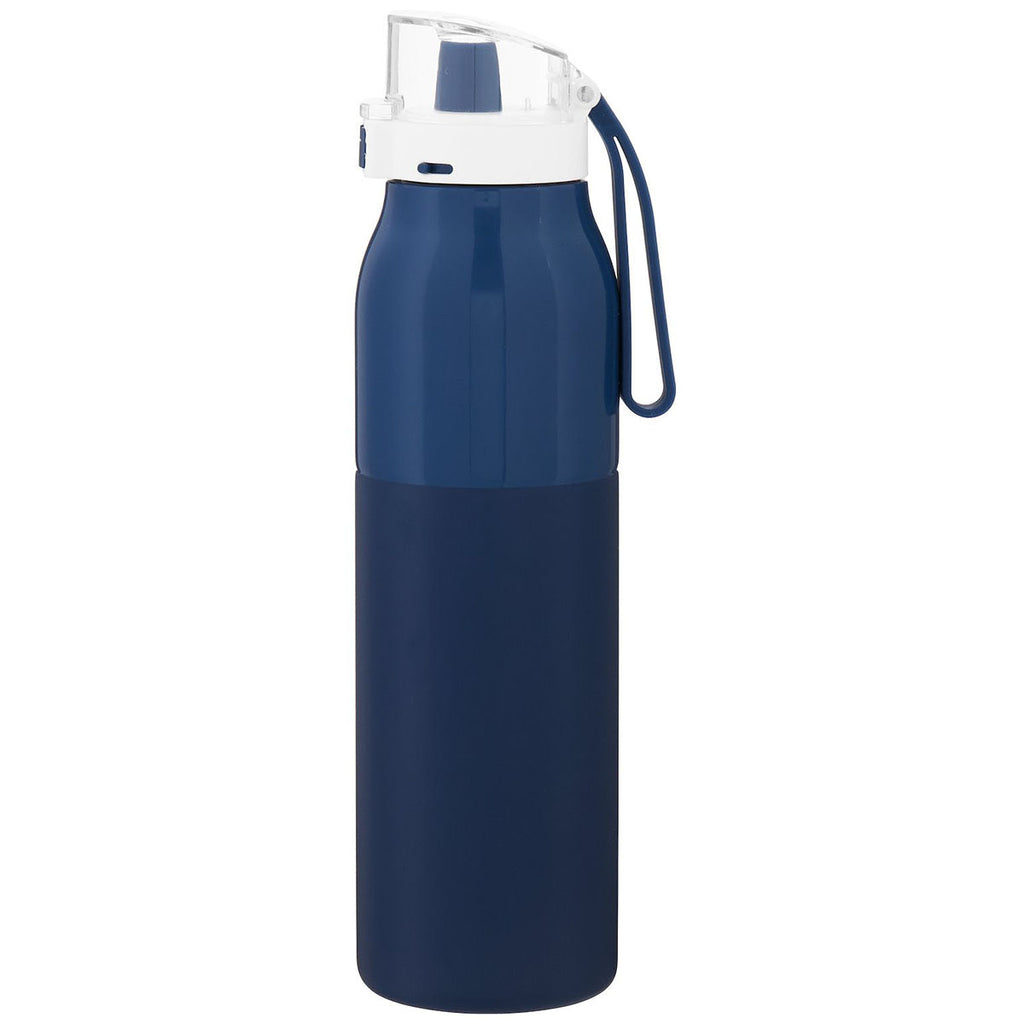 H2Go Matte Navy Vigor 25oz Stainless Steel Bottle