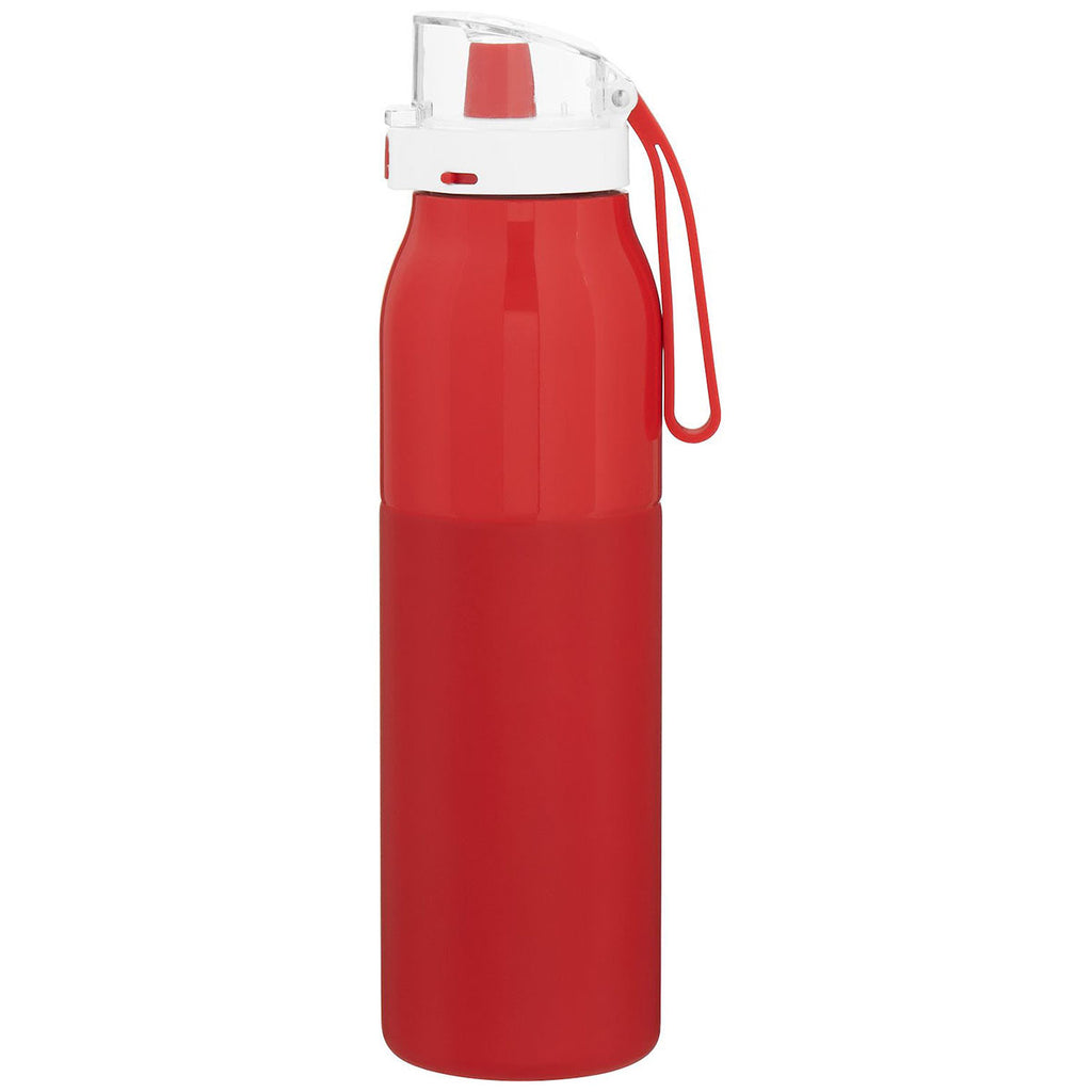 H2Go Matte Red Vigor 25oz Stainless Steel Bottle