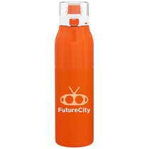 H2Go Matte Orange Vigor 25oz Stainless Steel Bottle