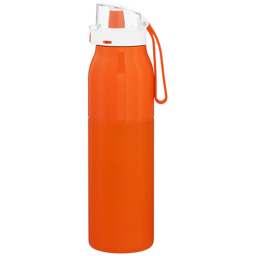 H2Go Matte Orange Vigor 25oz Stainless Steel Bottle