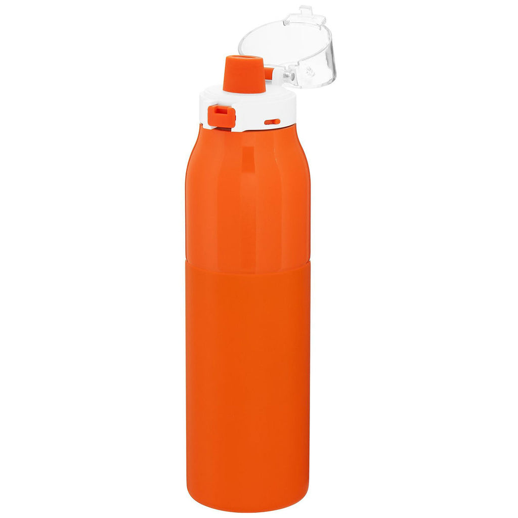 H2Go Matte Orange Vigor 25oz Stainless Steel Bottle