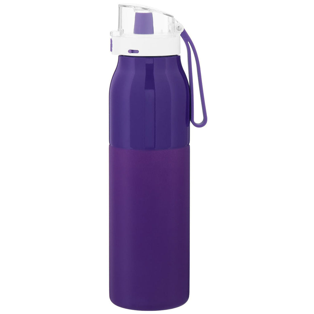 H2Go Matte Royal Purple Vigor 25oz Stainless Steel Bottle