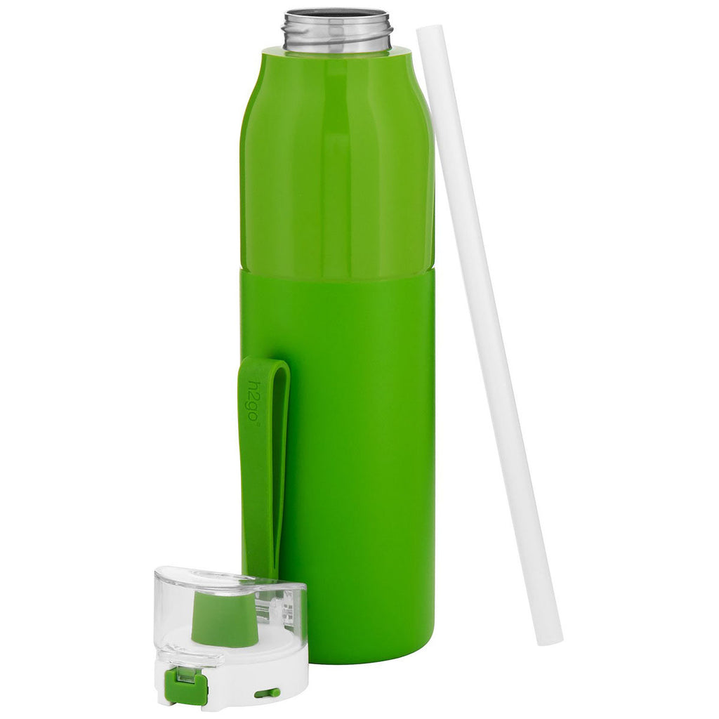 H2Go Matte Lime Vigor 25oz Stainless Steel Bottle