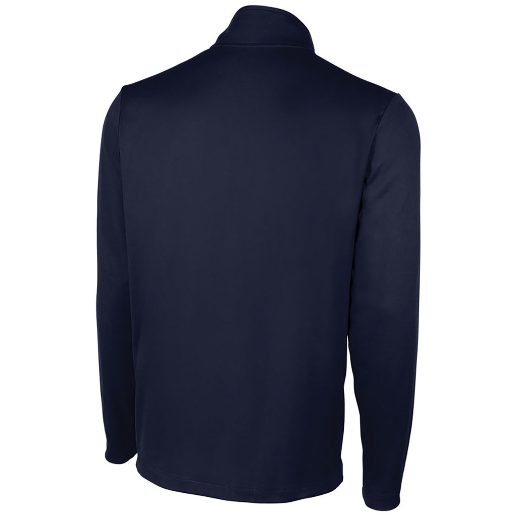 Charles River Men's Navy Lexington Stretch Quarter Zip Pullover
