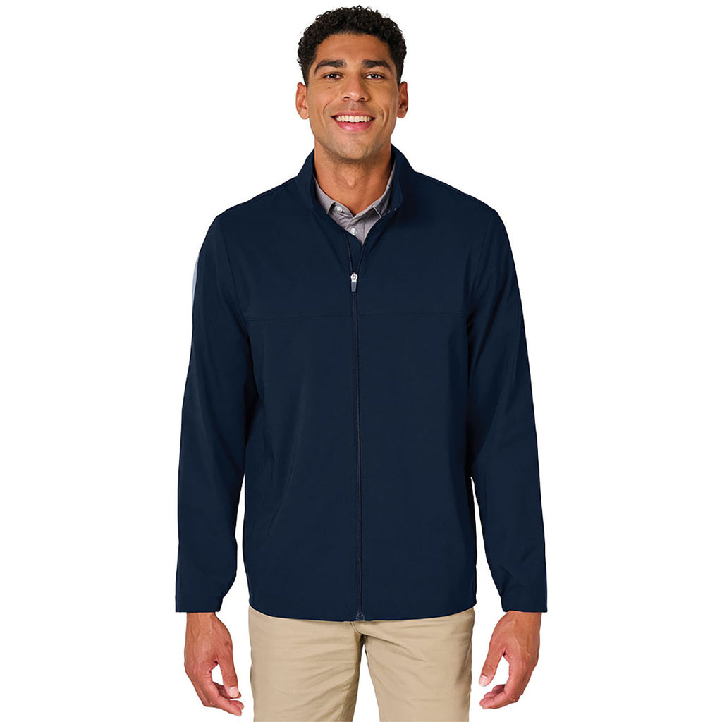 Charles River Men's Navy Lexington Stretch Full Zip Jacket