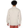 Charles River Men's Oatmeal Heather Willow Half Zip Sweatshirt