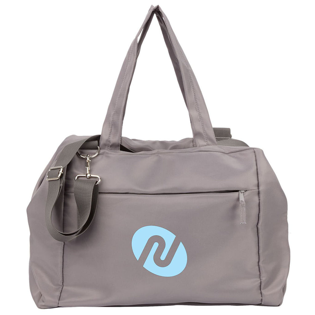 Leed's Grey Daybreak Recycled Duffle