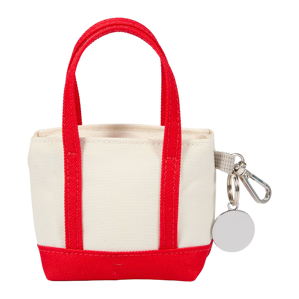 Leed's Red Mini Tote Bag Charm