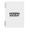 Handstands White Quarry Stone Paper Ring Bound Notebook