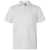 Adidas Men's White Ultimate Textured Polo