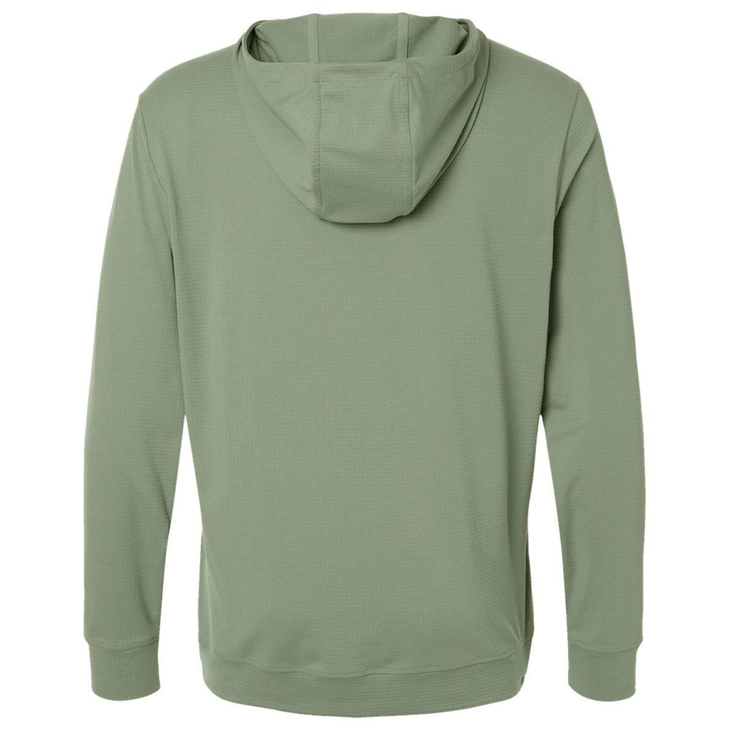 Adidas Men's Silver Green Ultimate365 Elevated Hoodie