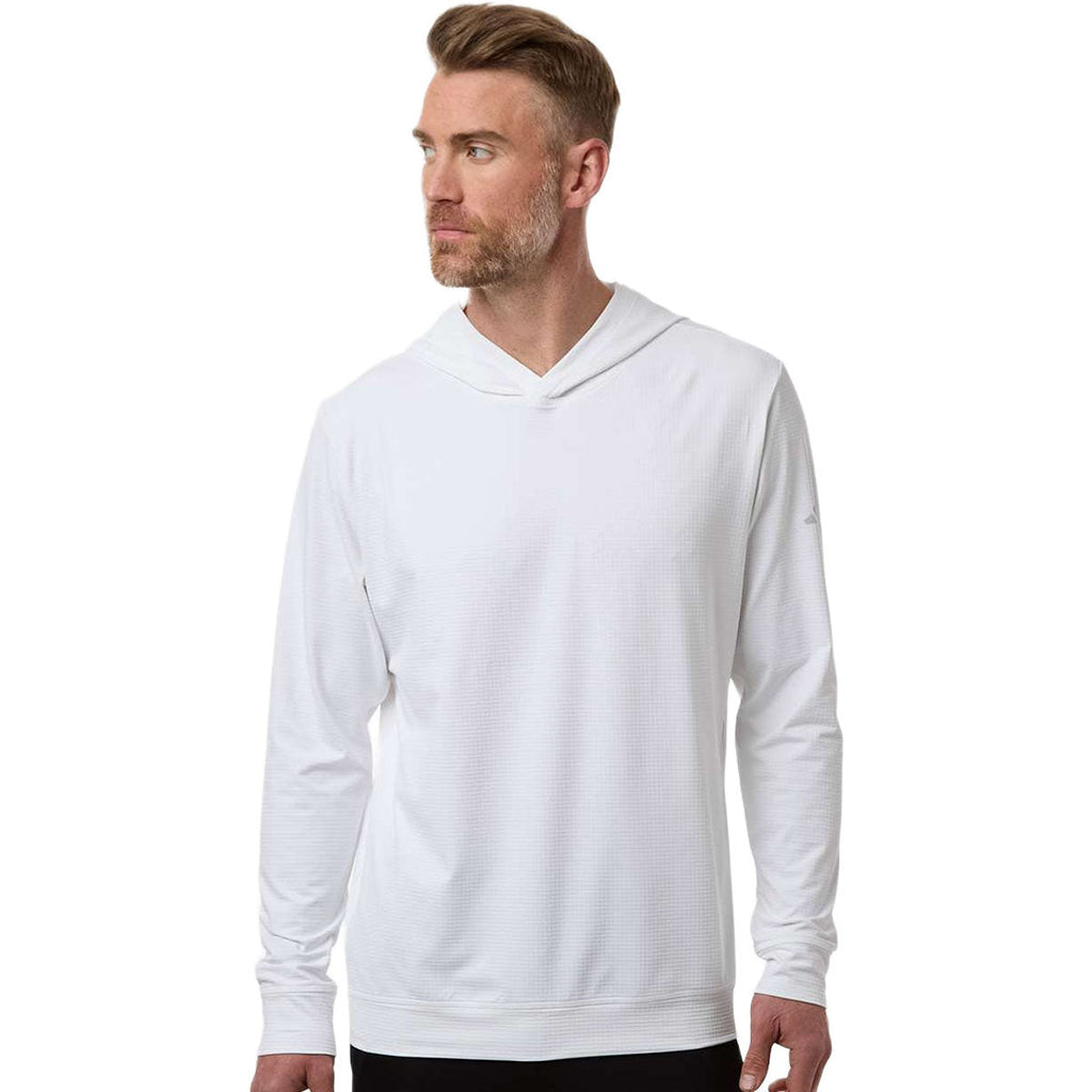 Adidas Men's White Ultimate365 Elevated Hoodie