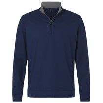 Adidas Men's Collegiate Navy Ultimate365 Classic Quarter-Zip Pullover