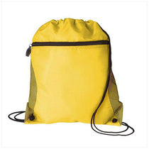Good Value Bright Yellow Mesh Pocket Drawcord