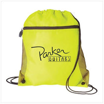Good Value Neon Yellow Mesh Pocket Drawcord
