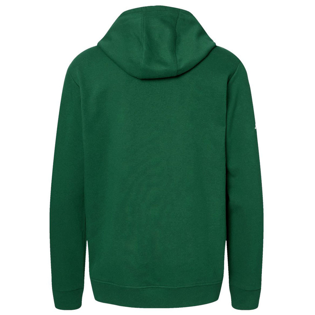 Adidas Men's Collegiate Green Fleece Hooded Sweatshirt